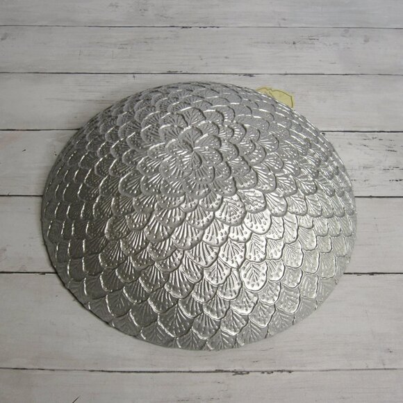 Handcrafted in Turkey Turkish Glass Bowl Basin Centerpiece Copper Brown - Picture 6 of 6